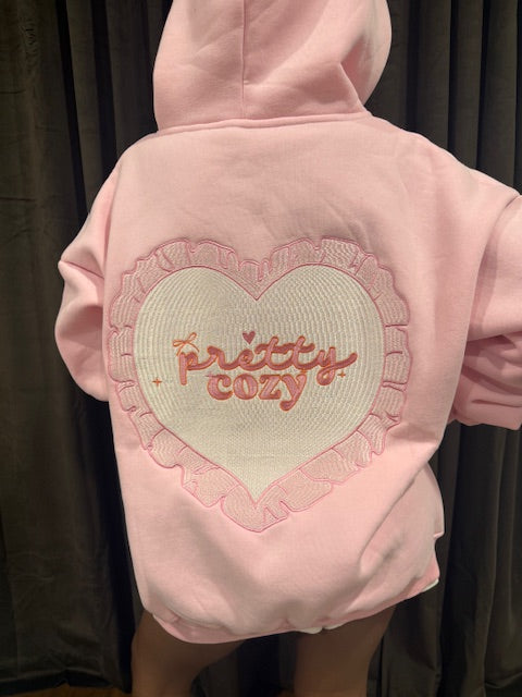 The Pretty Cozy Hoodie in Pink