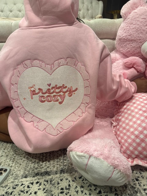 The Pretty Cozy Hoodie in Pink