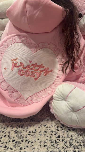 The Pretty Cozy Hoodie in Pink
